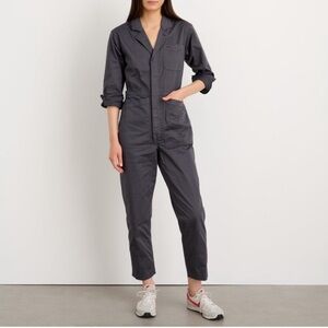 Alex Mill 100% Linen Standard Utility Jumpsuit Iron‎ Grey Small